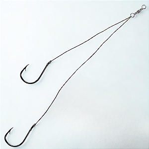 Chicote Para Pesca De Tilapia e Carpa 2 Anzois