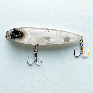 Isca Artificial Yara Mad Dog 75 - 8g - Cor 08 - Branca Transparente