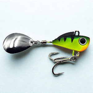 Isca Artificial Yara Little Spin 16g - Colher Folha - Cor 64 - Mat Tiger