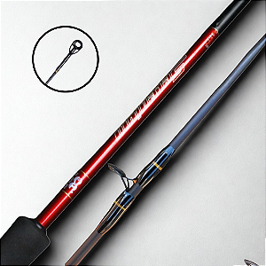 Vara p/ Carretilha Selenium - 2 partes - 1,98m - 40-80lb - Maruri