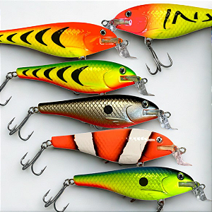 Isca Artificial Tchê T-SHAD 90 - Meia Água 9cm 21g