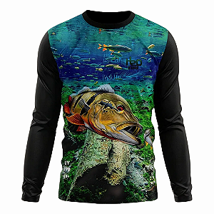 Camisa de Pesca Tucunaré H2O - Tamanho GG