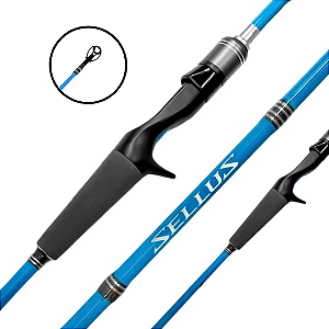 Vara p/ Carretilha Sellus - 2 partes - 1.68m - 8-17lbs - Shimano