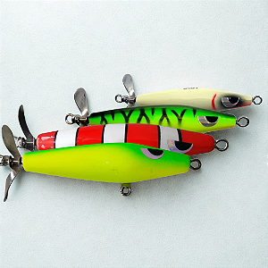 Isca Artificial Yara Devassa 90 – Superfície com Hélice | 9cm | 17g
