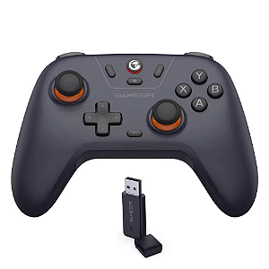 CONTROLE SEM FIO GAMESIR T4 NOVA LITE HALL EFFECT CINZA
