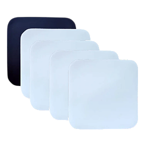 Imã de Geladeira formato Quadrado para Sublimação 9cm X 9cm - Unidade