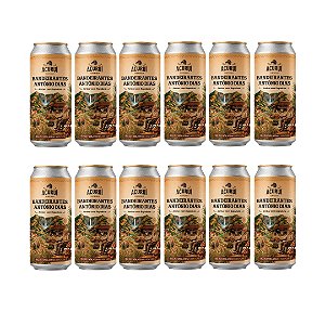 Cerveja Ambar com Rapadura Bandeirantes Antônio Dias | Kit 12 Latas