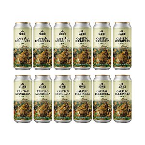 Cerveja IPA Capitão Rodrigues | Kit 12 Latas