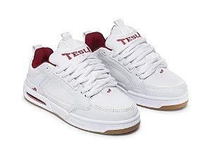 Tênis Tesla Pulse White Red