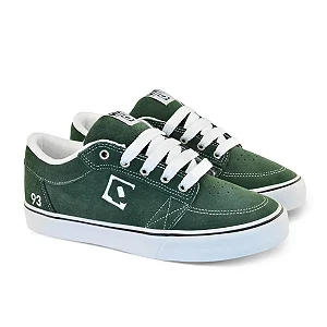 Tênis QIX 93 Ninety Three Vulcan 07 - Verde e Branco