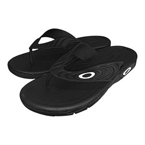 Chinelo Masculino Oakley Crowd Black