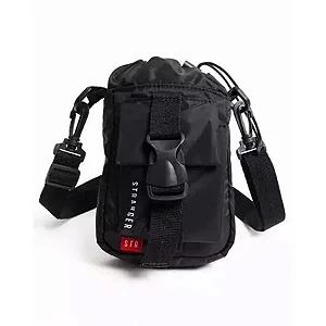 Shoulder Bag Stranger Vertical Logo (Preta)