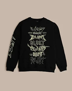 Moletom Blunt Careca Reload - Preto