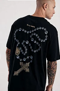 Camiseta MCD Regular Costas Terço Preto