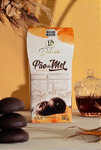 Pão de Mel Especial Delicê com Chocolate Meio Amargo de 130g