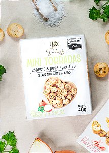 Mini Torrada Cebola e Salsa Cx 40g