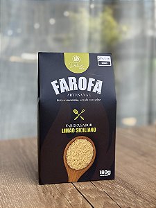 Farofa Artesanal Limão Siciliano Cx 180g