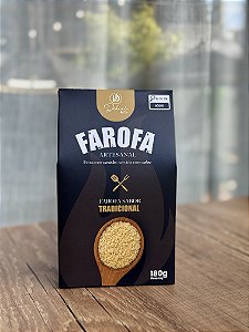 Farofa Artesanal Tradicional Cx 180g