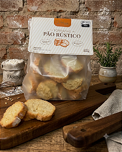Torrada de Pão Rústico com Fermentação Natural Especial Delicê no Pacote com 100g