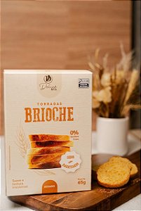 Torrada de Pão Brioche Super Amanteigado Especial Delicê na Caixa com 65g