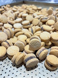 Biscoito Casadinho Recheado com Goiabada Especial Delicê a Granel (KG)