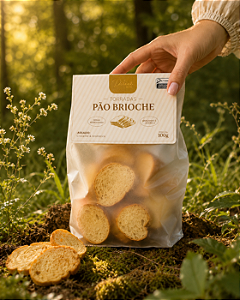 Torrada de Pão Brioche No Pacote Especial Delicê com 100g