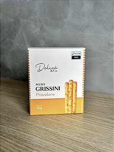 Mini Grissini de Provolone Especial Delicê na Caixa com 50g
