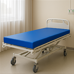 Colchão Impermeável para Maca Hospitalar 188x60x5cm – Conforto, Higiene e Praticidade em Ambientes de Atendimento