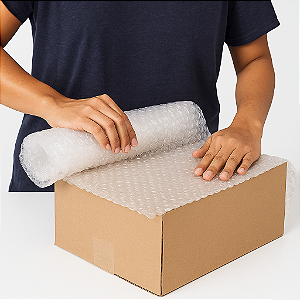 Plástico Bolha 1,3M x 100M – Proteção e Amortecimento para Embalagens, Mudanças e Transporte