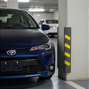 EVA Protetor para Para-choque 40x8x6 cm – Proteção contra Impactos em Garagens, Estacionamentos e Áreas de Manobra