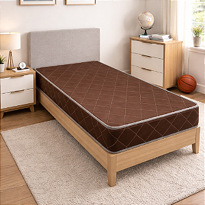Colchão Solteiro Espuma D28 Central Conforto 88x188x20cm – Central Espumas