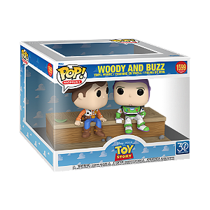 Funko Pop! Moment Woody e Buzz - Toy Story