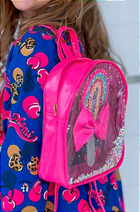 Mochila Picolé Colorida Pink YOS Pequeninos