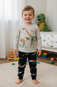 Pijama Infantil Menino Dinosaur Kyly
