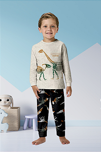 Pijama Infantil Menino Dinosaur Kyly