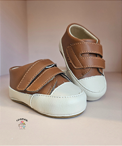Sapatênis Bebê Marrom Shoes Baby