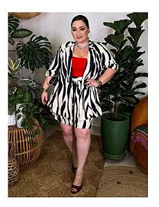 Short zebra preto - 46