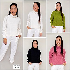 Casaco teddy gola off white tamanho único (301)