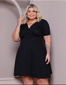 Vestido princesa 56 preto