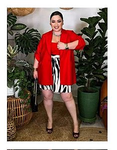 Blazer martina vermelho 50