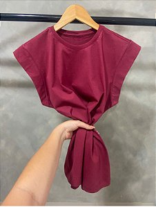 blusa muscle tee cereja G