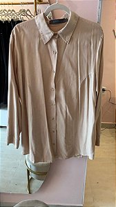 Blusa bege social 46