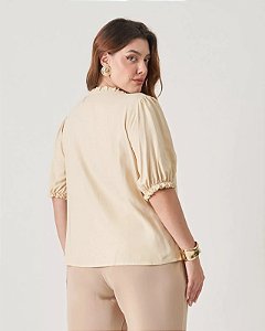 blusa nina bege 48