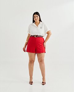 Short Maresia vermelho 50
