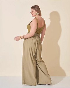 calça dinah verde 54