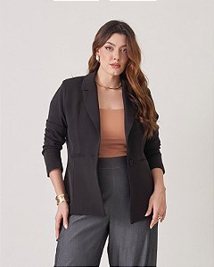 Blazer classy preto 46