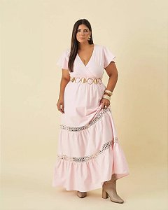 vestido bolsoni rosa 52