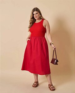 vestido yummi vermelho 44