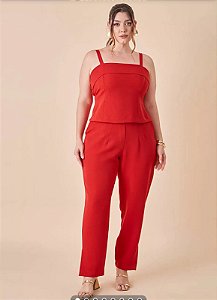 Calça Fiorela vermelha 52