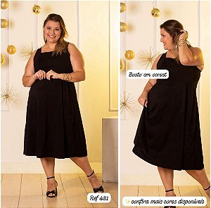 vestido corselet gelo G (481)